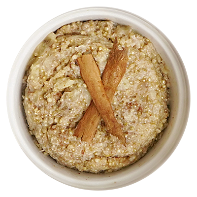 Gachas de quinoa y banano