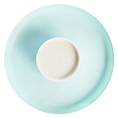 Puré de manzana y yogur