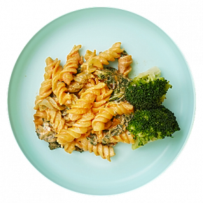 Creamy Spinach Pasta (vegan)