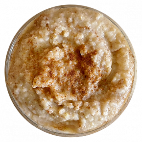Avena de manzana y canela