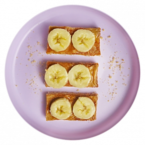 Peanut Butter and Banana Toast