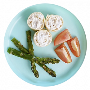 Rollitos de ensalada de pollo