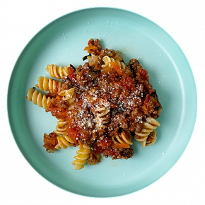 Boloñesa con verduras