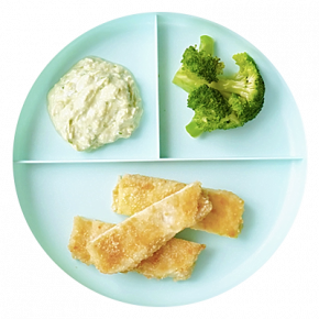 Nuggets de tofu con dip de yogur