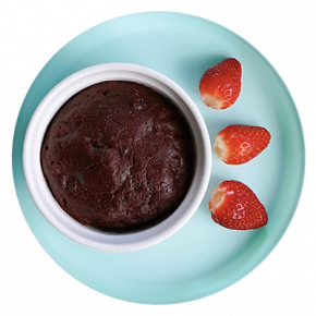 Tasitas de cacao y maní