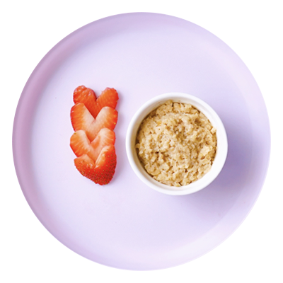 Peanut Butter and oatmeal purée