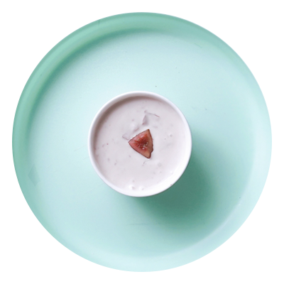 Yogurt de cereza
