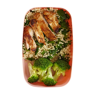Chicken, Couscous, and Broccoli