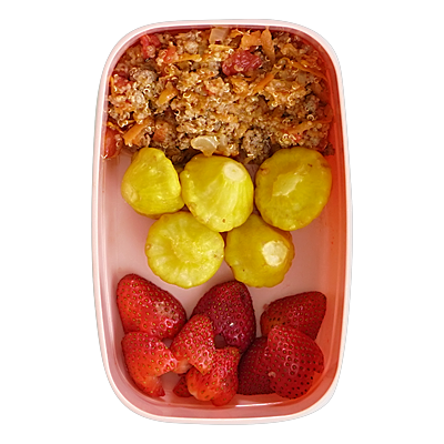 Beef and Quinoa Veggie Mix