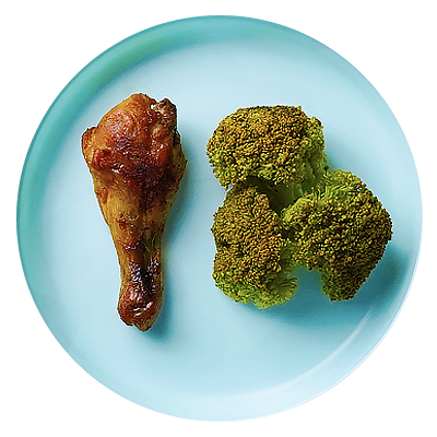 Pollo y brócoli