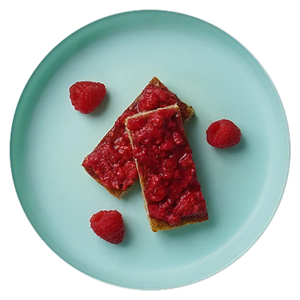 Almond Butter and Raspberry Toast