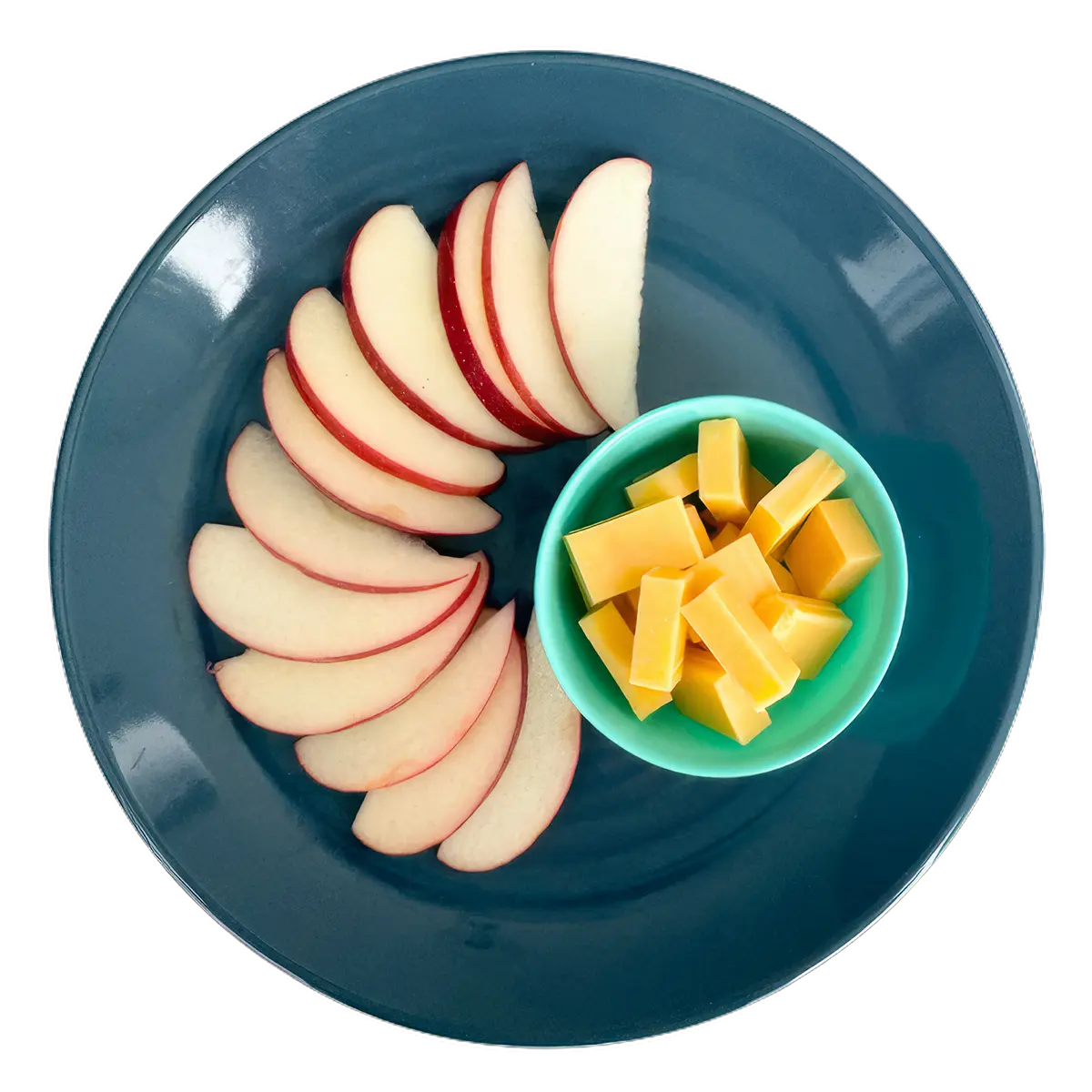 Apples and Cheddar Cheese