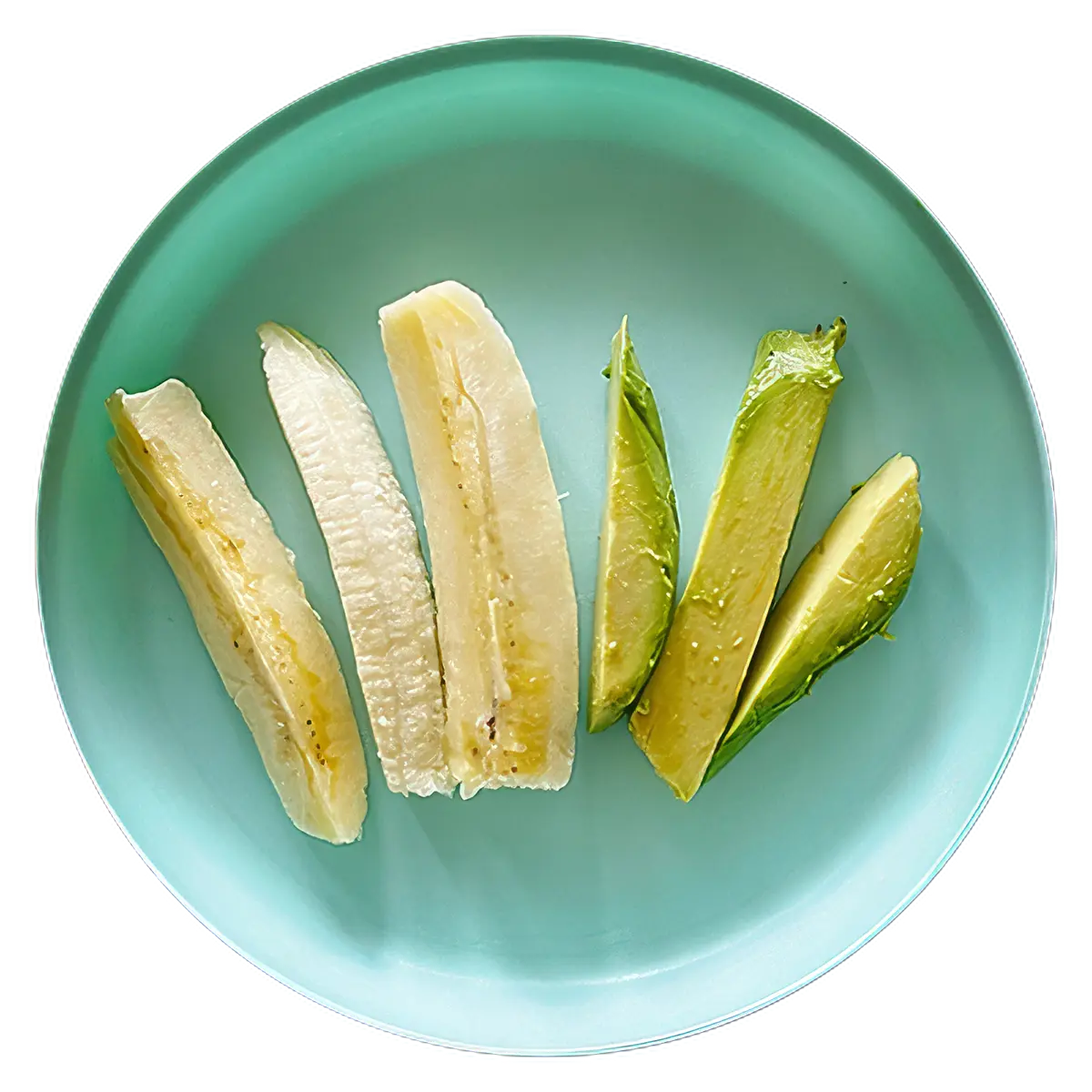 Avocado Slices and Banana Spears