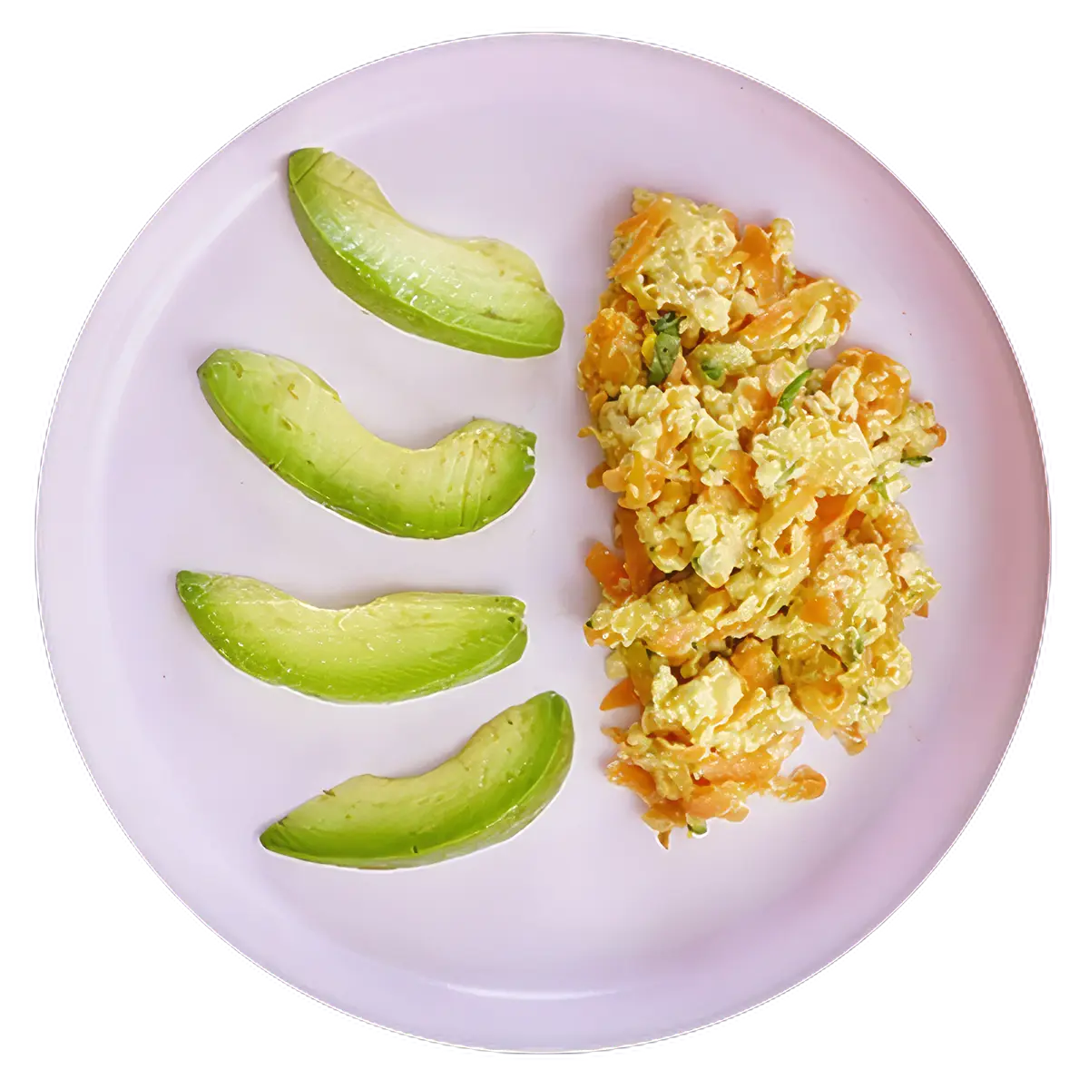Baby Veggie Scramble