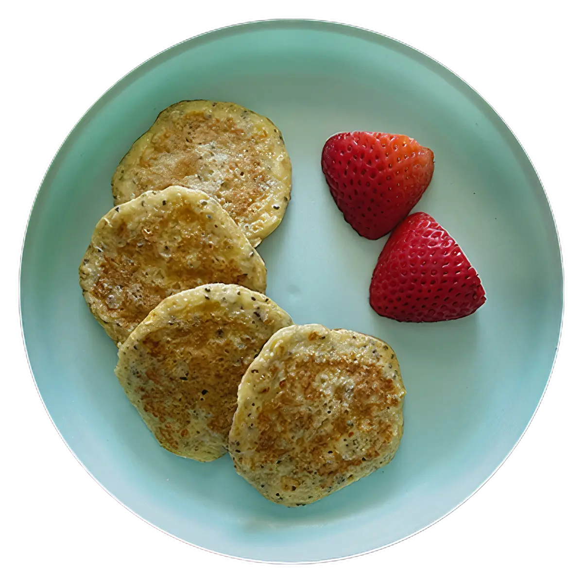 Banana Chia Pancakes