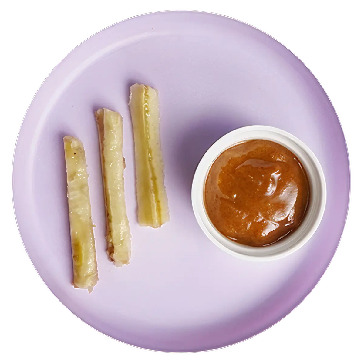 Bananas with Almond Butter Cinnamon Dip