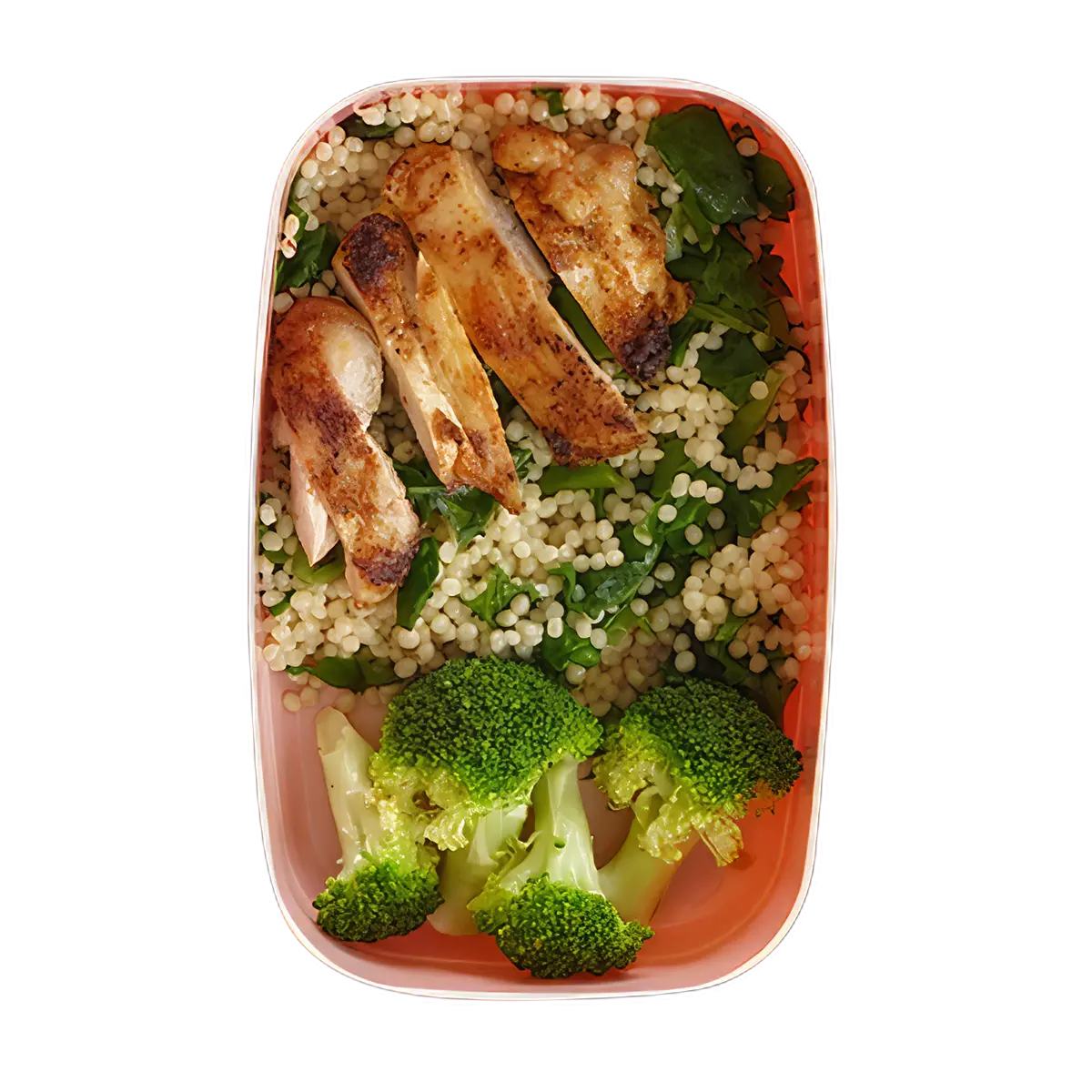Chicken, Couscous, and Broccoli
