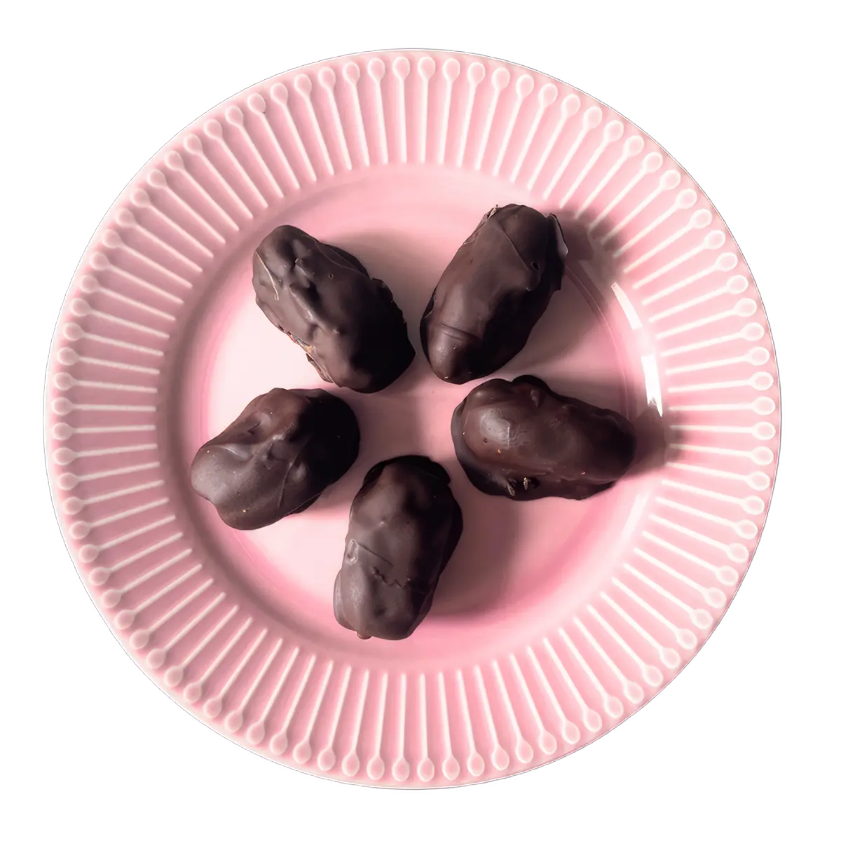Chocolate Covered Peanut Butter Dates