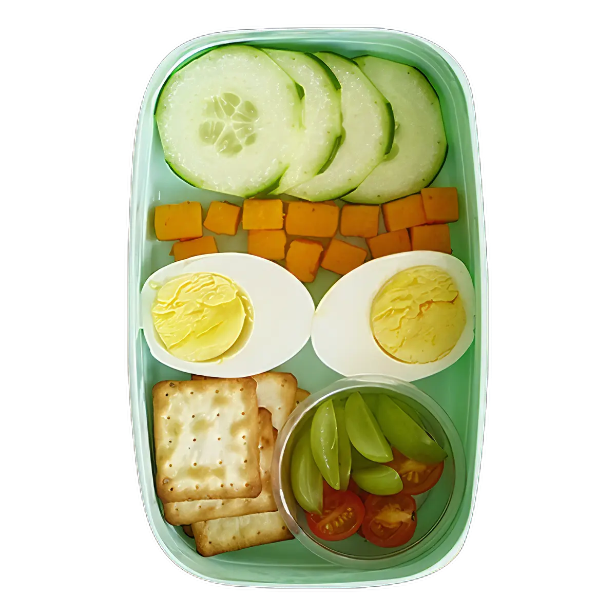 Egg and Cheese Bento Box