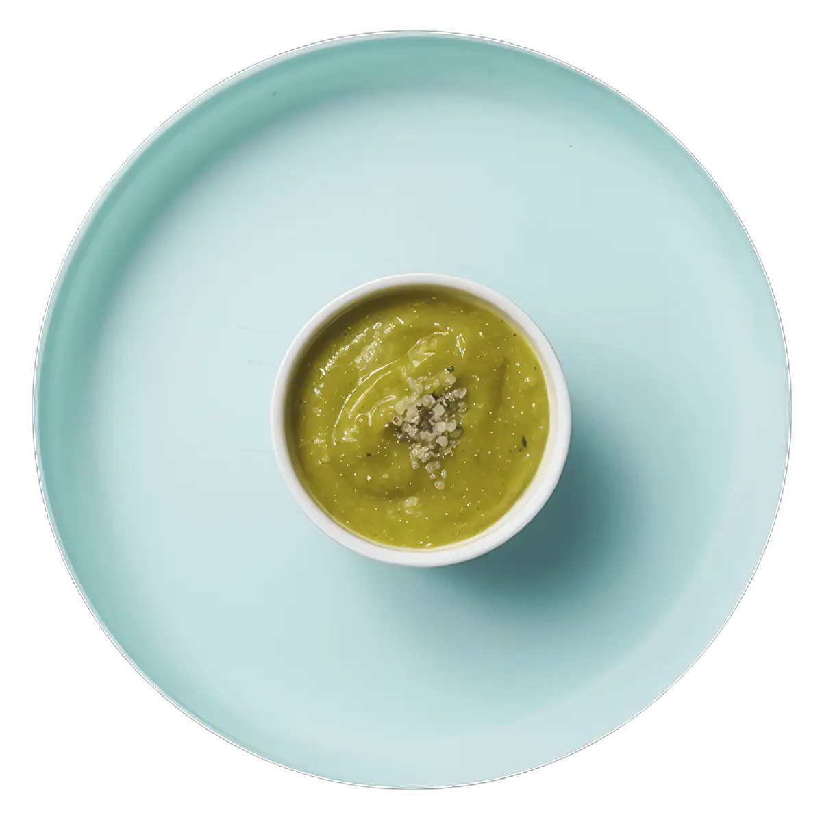 Kiwi, Mango, and Avocado Purée