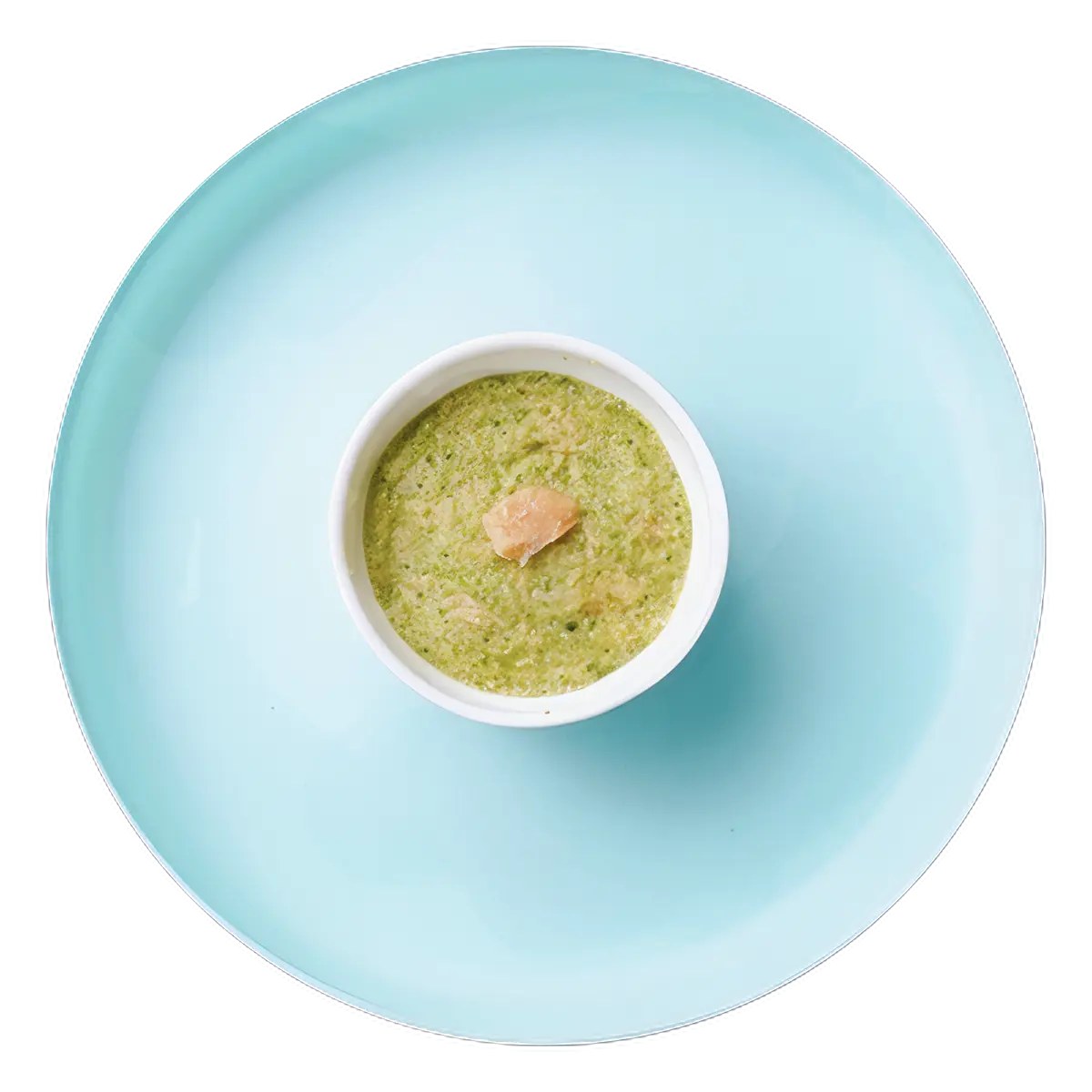 Puré de salmón y brócoli