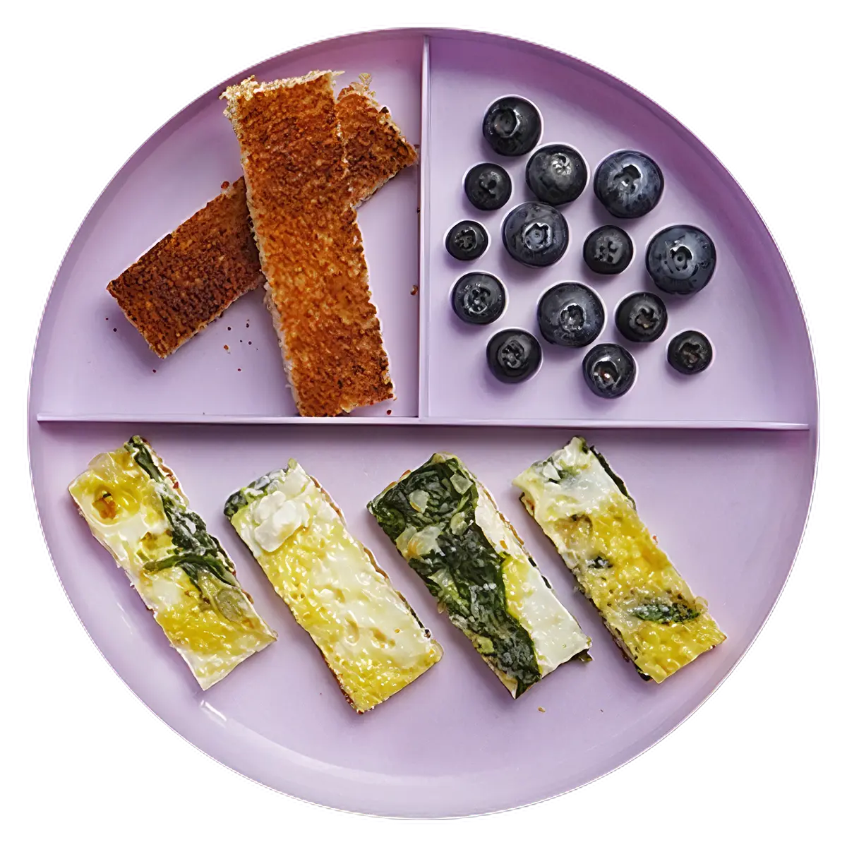 Spinach and Goat Cheese Frittata