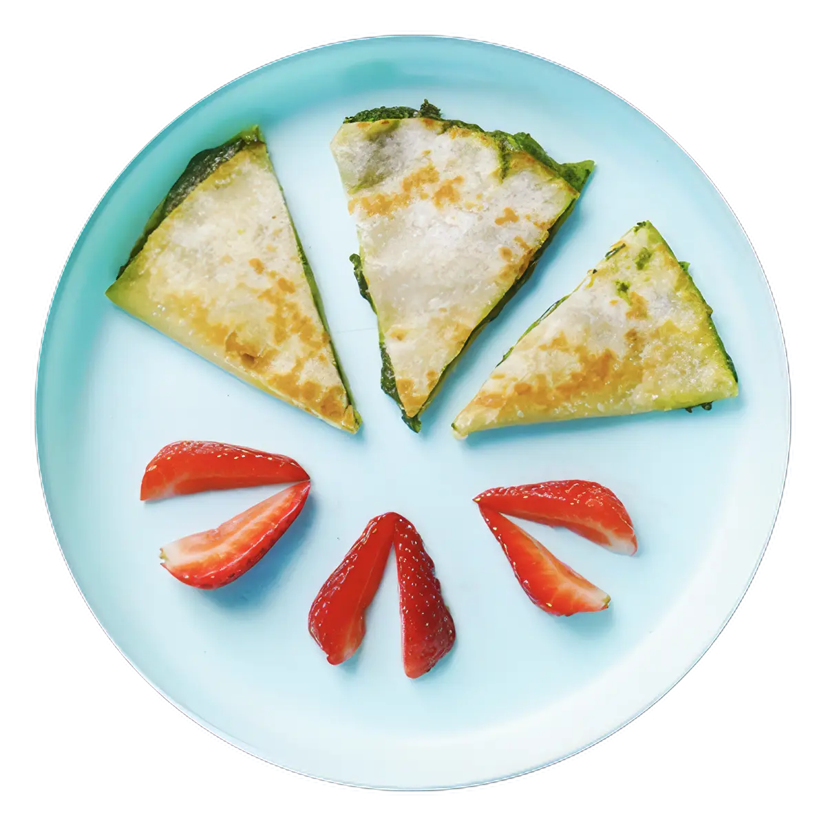 Quesadilla de espinaca