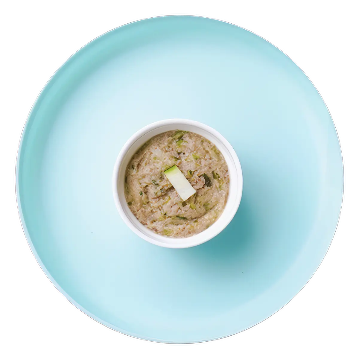 Puré de bistec y zucchini
