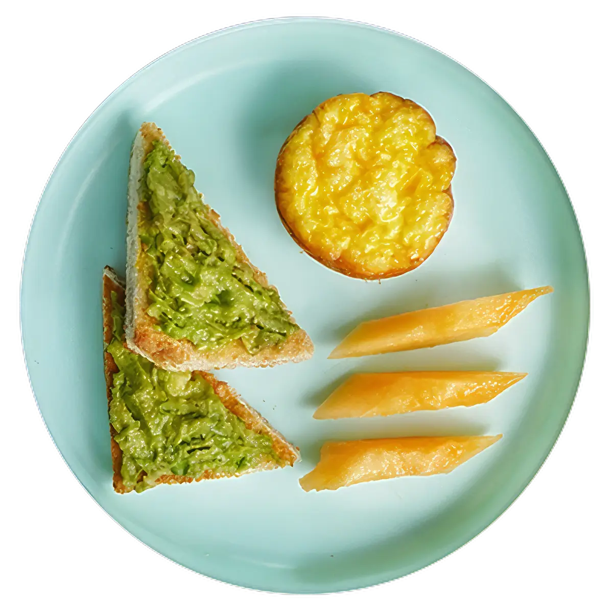 Turkey and Cheddar Egg Muffin (gf)
