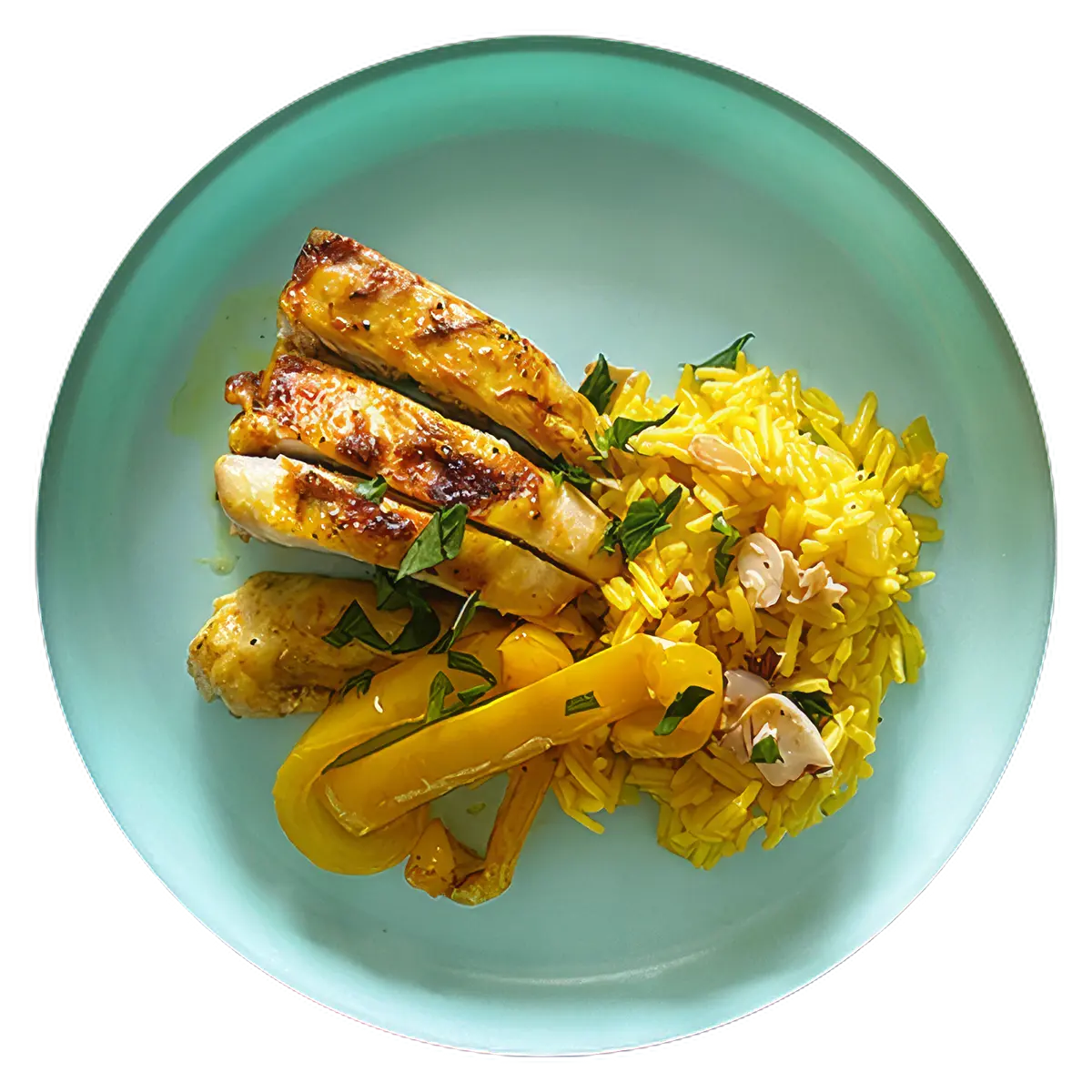 Turmeric Rice and Chicken