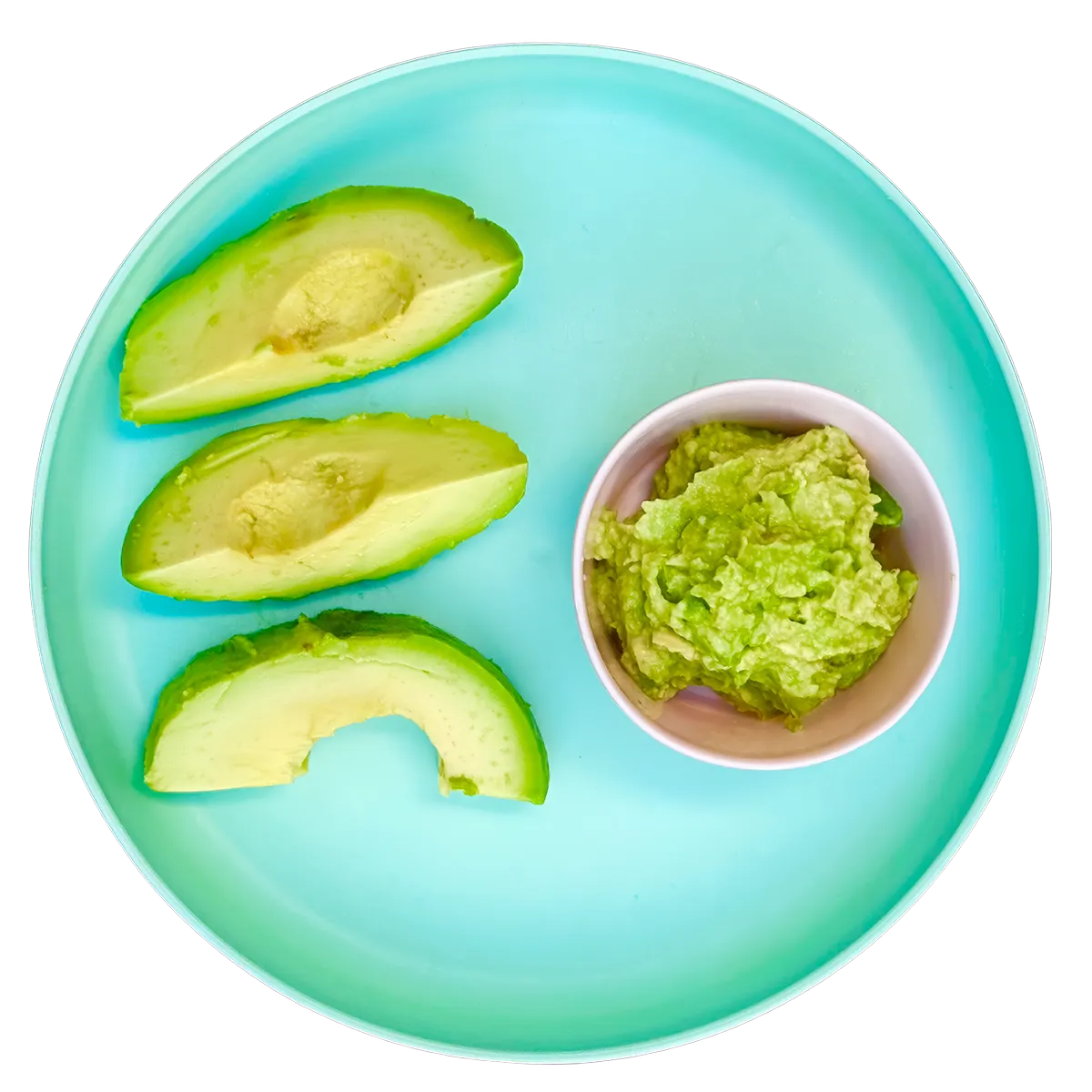 Aguacate de dos formas