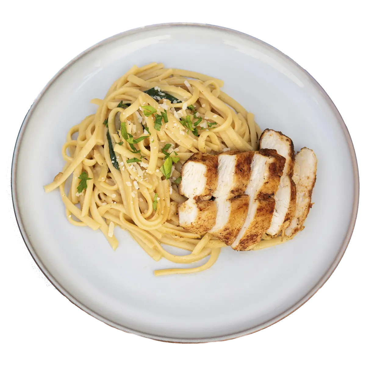 Creamy Chicken Fettuccine Alfredo