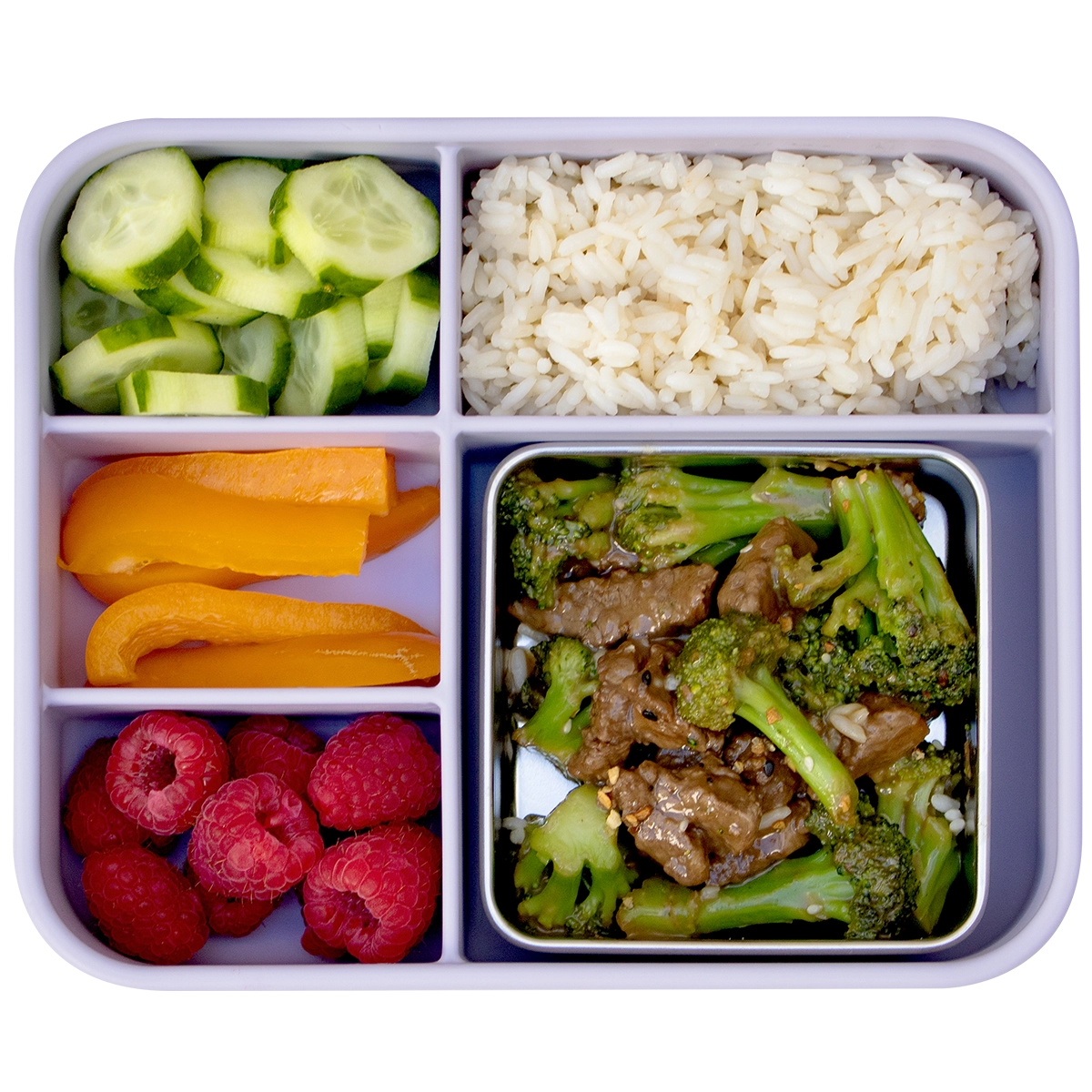 Beef and Broccoli Stir-Fry Lunchbox